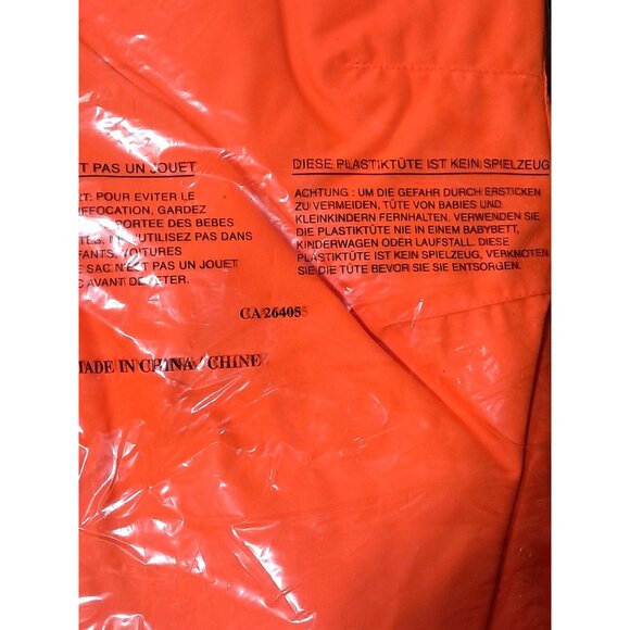 Helly Hansen High Visibility Bib Overalls 4XL Orange/Navy Polyester ANSI Certifi - Picture 8 of 8